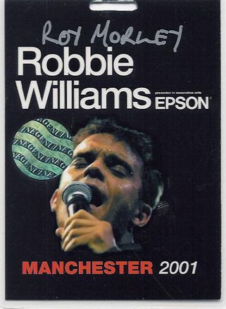 Robbie Williams laminate